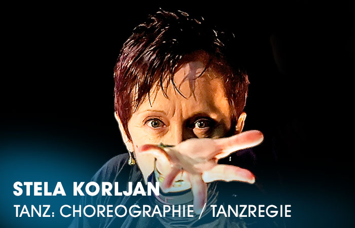 Die Dozentin Stela Korljan lehrt an der Artrium Schauspielschule Hamburg das Fach Tanz: Choreographie / Tanzregie